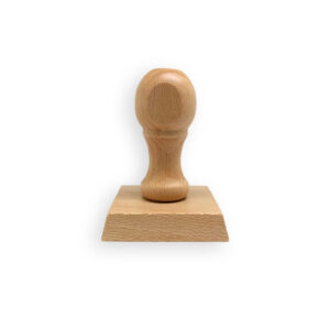 Sello de Madera Cuadrado | Tamaño 45×45 mm