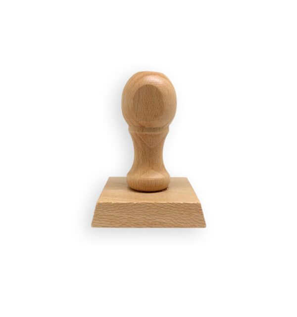 Sello de Madera Cuadrado | Tamaño 45×45 mm